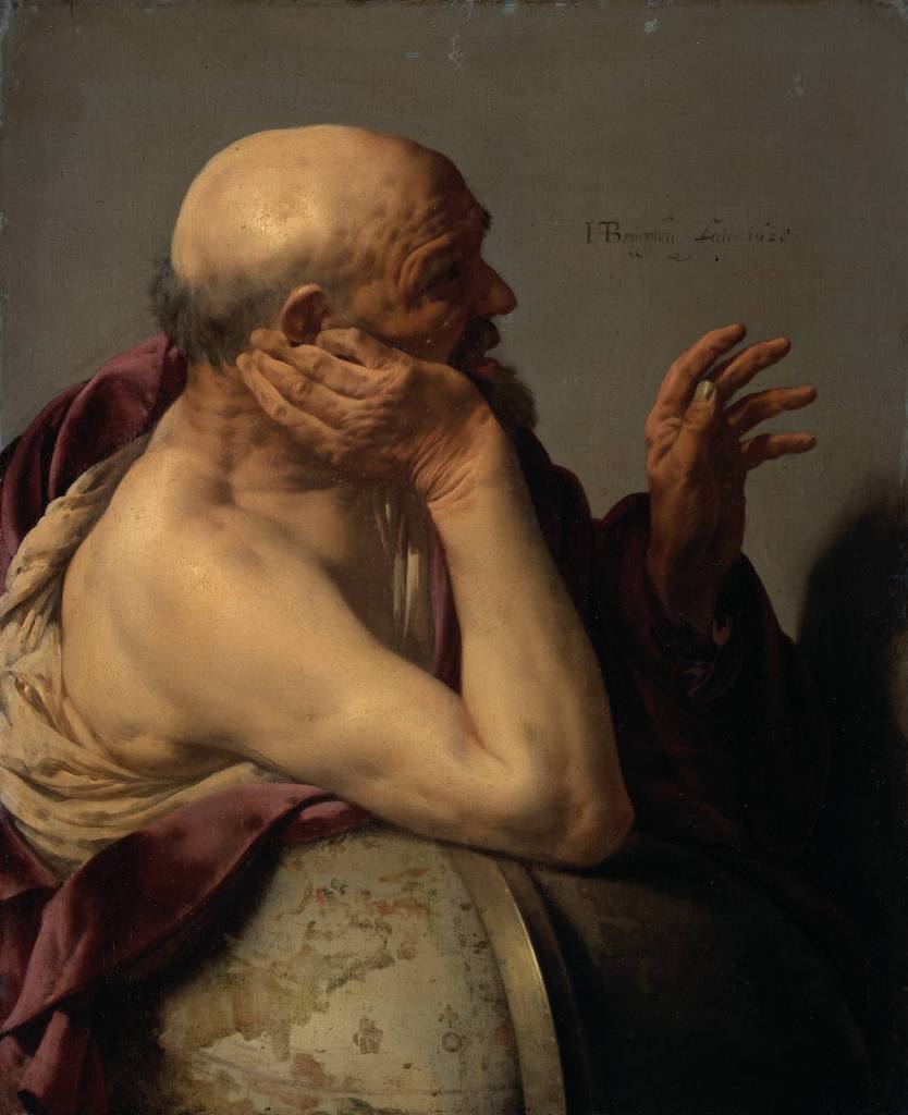 'Heraclitus' by Hendrick Terbrugghen, 1628